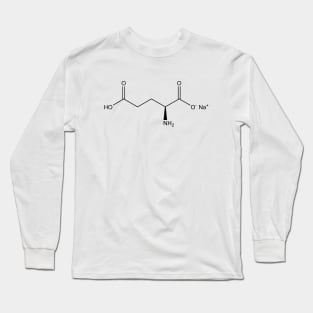 Monosodium Glutamate MSG C5H8NO4Na Long Sleeve T-Shirt